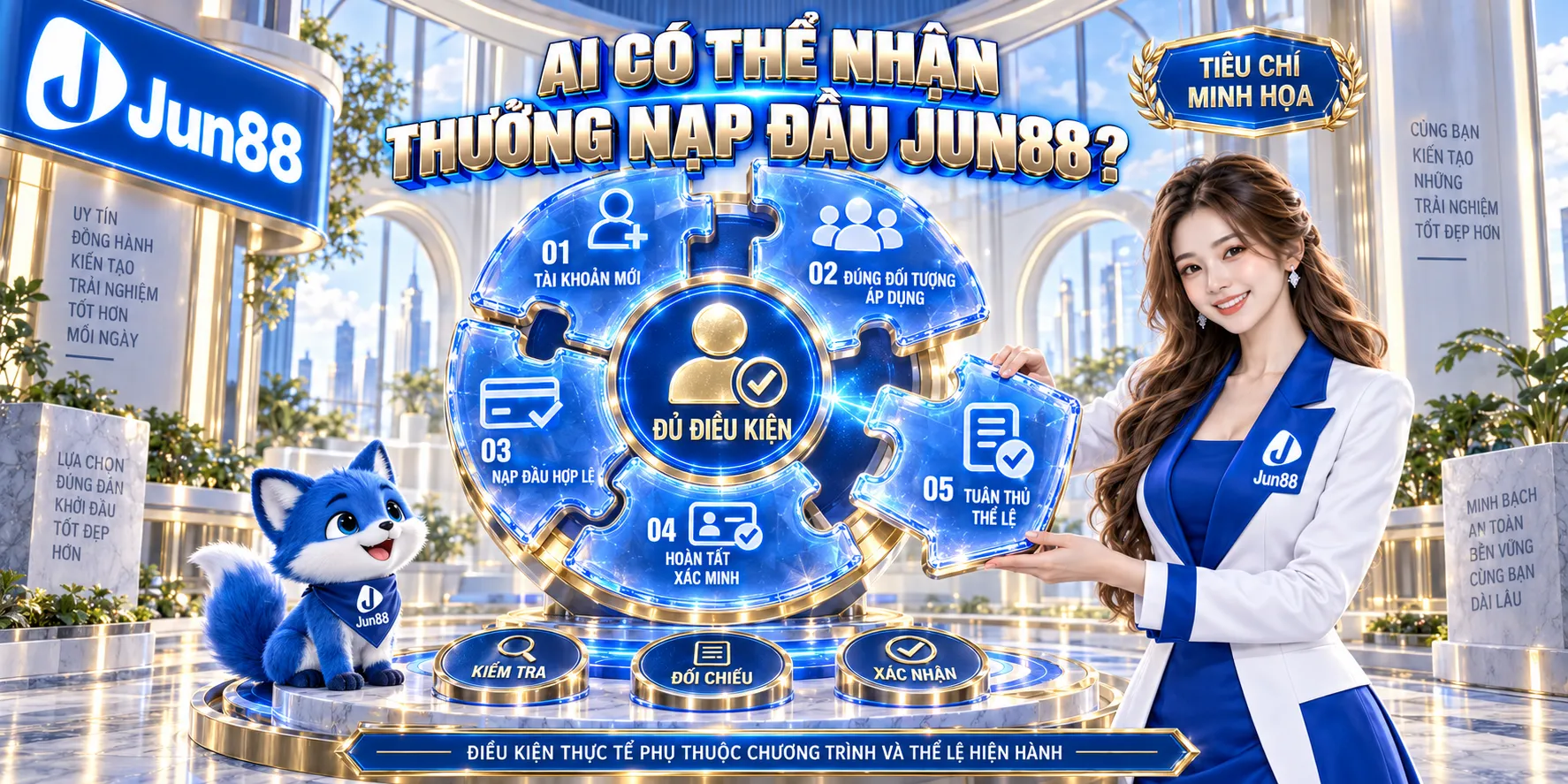 Ai có thể nhận thưởng nạp đầu JUN88?
