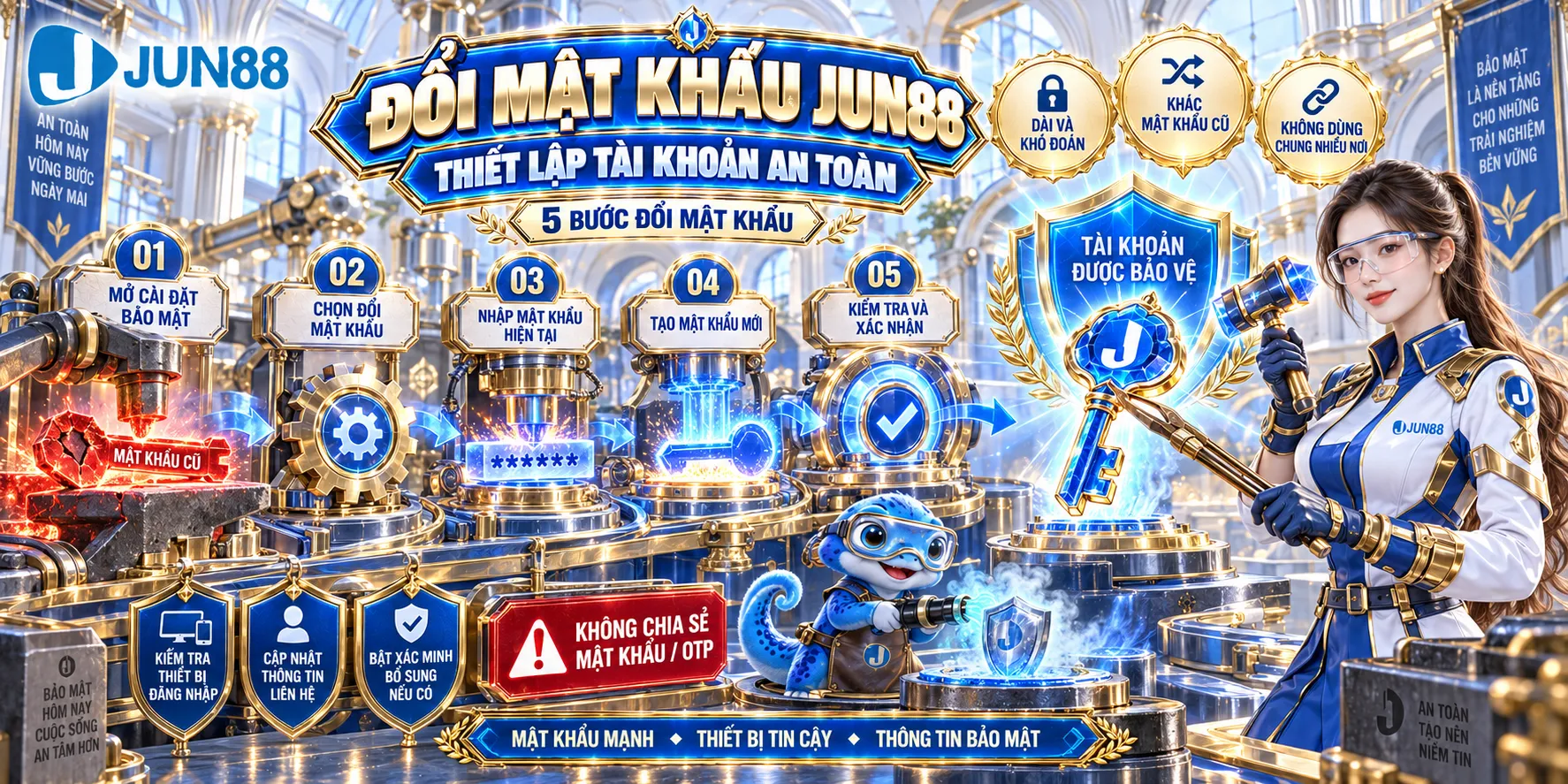 Đổi Mật Khẩu JUN88