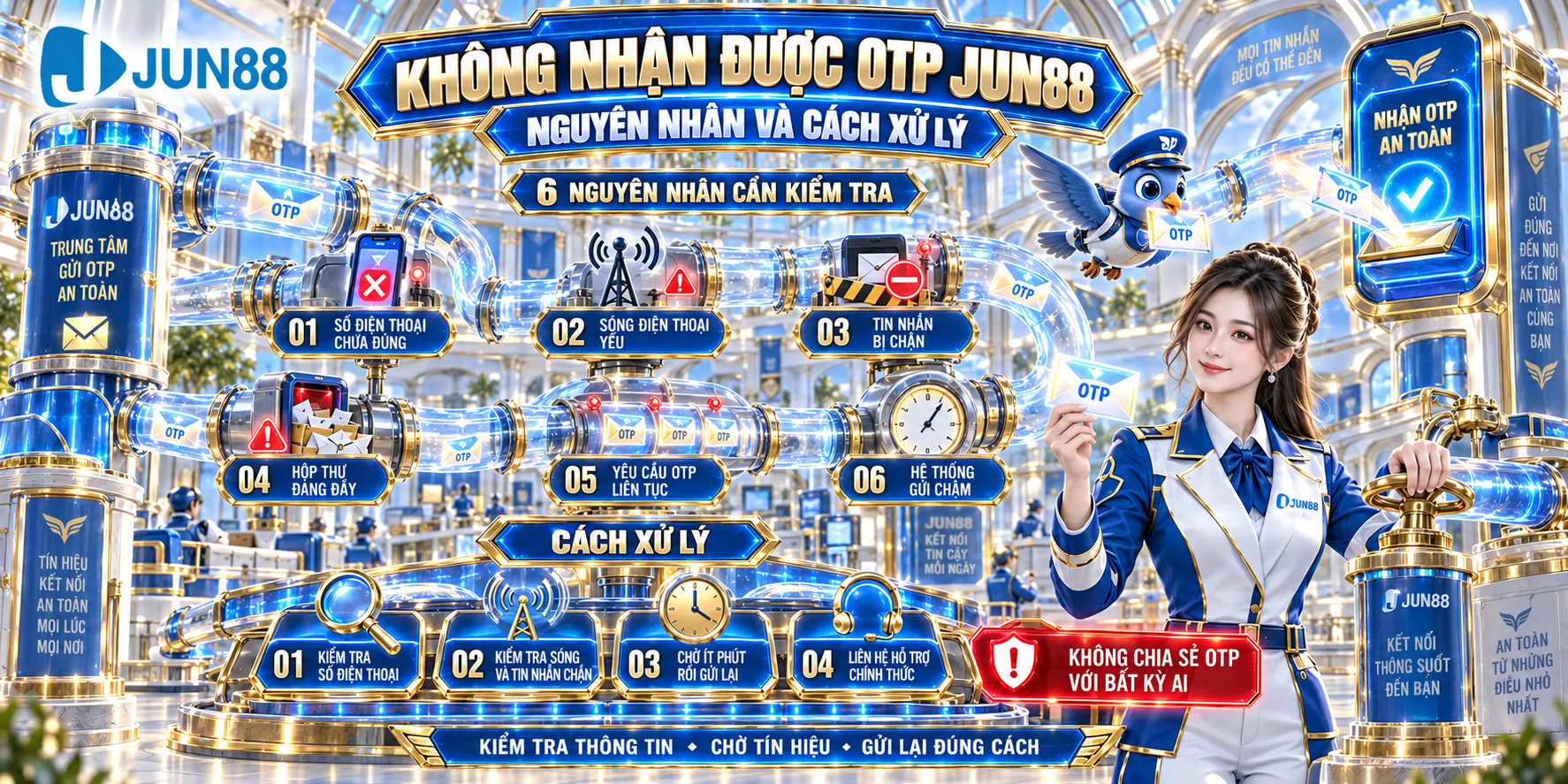 Không Nhận Được OTP JUN88