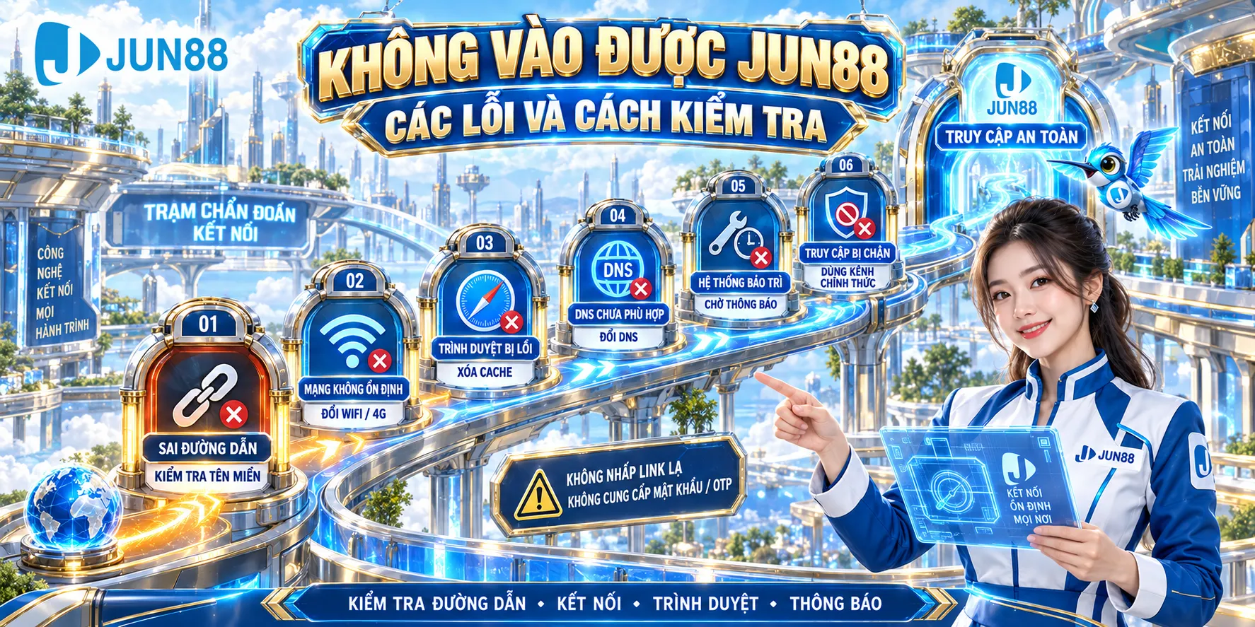 Không Vào Được JUN88