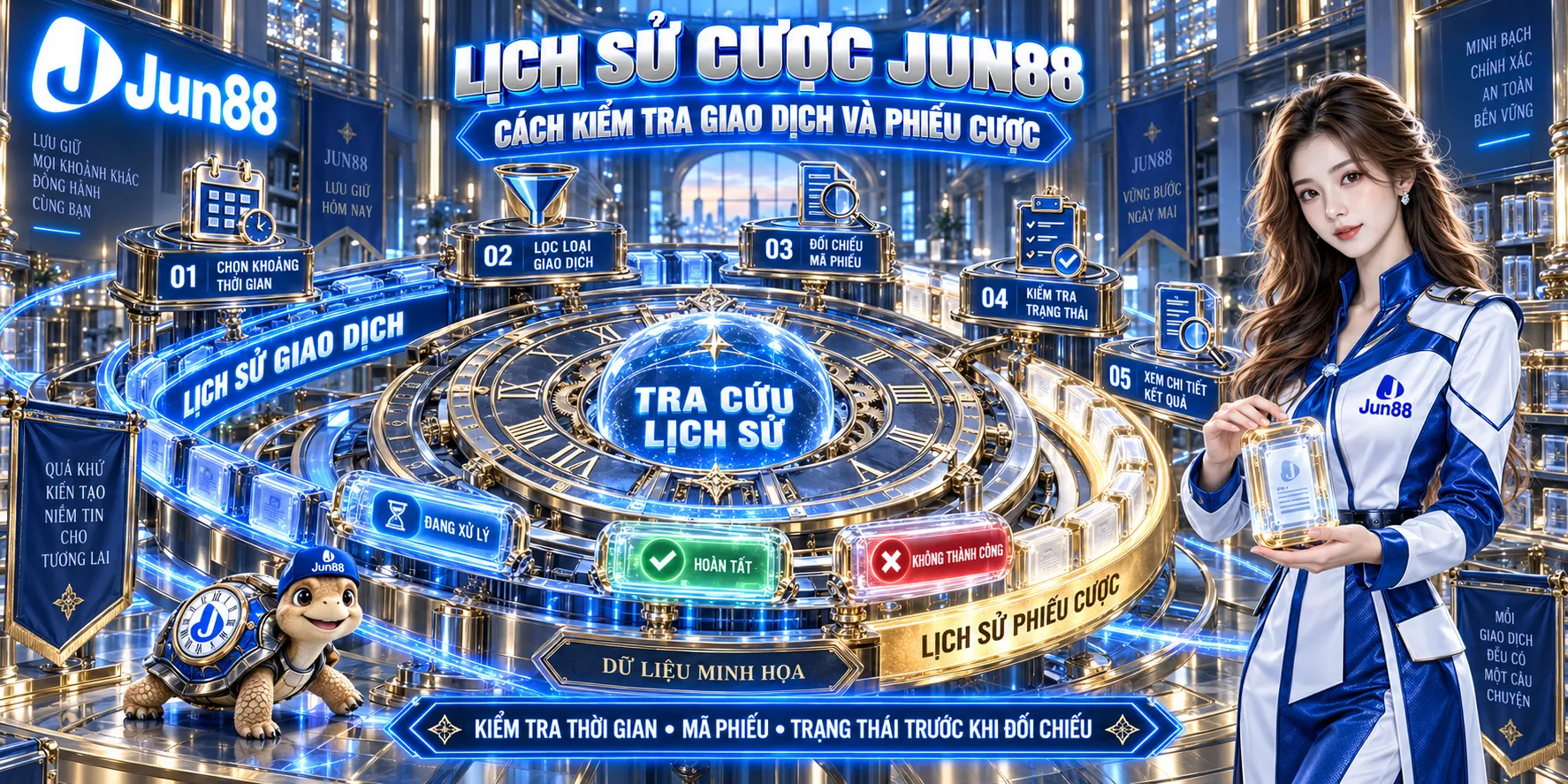 Cách kiểm tra lịch sử giao dịch tài chính
