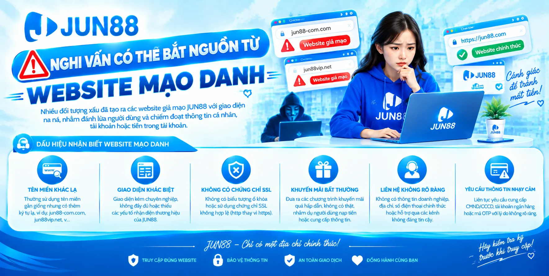 Nghi vấn có thể bắt nguồn từ website mạo danh