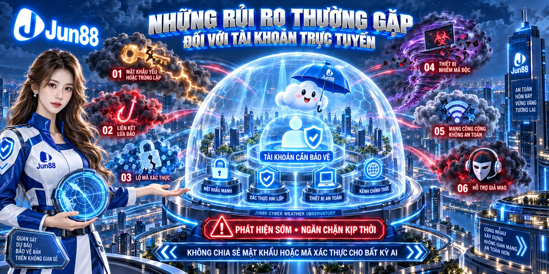 Những rủi ro thường gặp đối với tài khoản trực tuyến