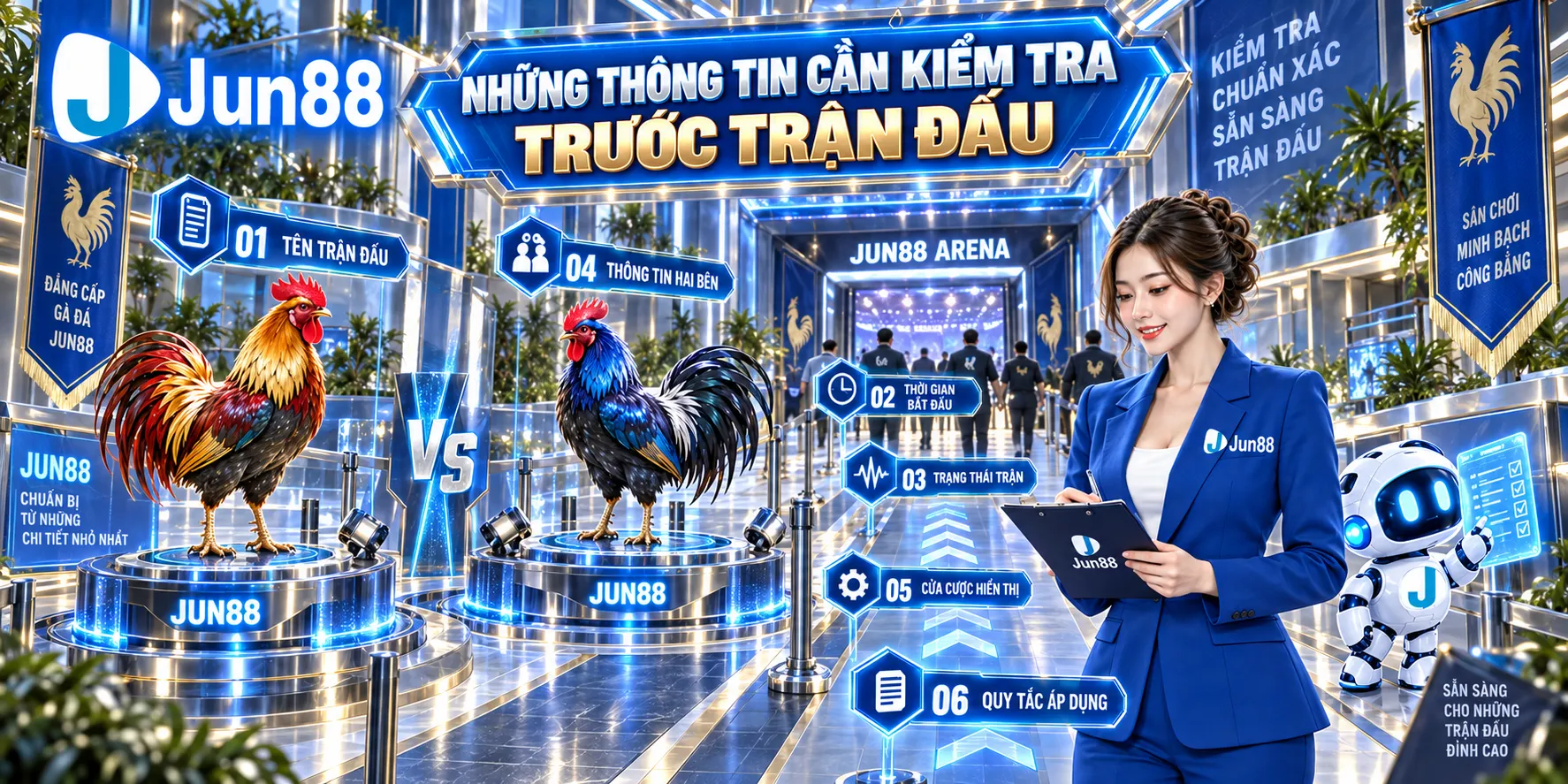Những thông tin cần kiểm tra trước trận đấu