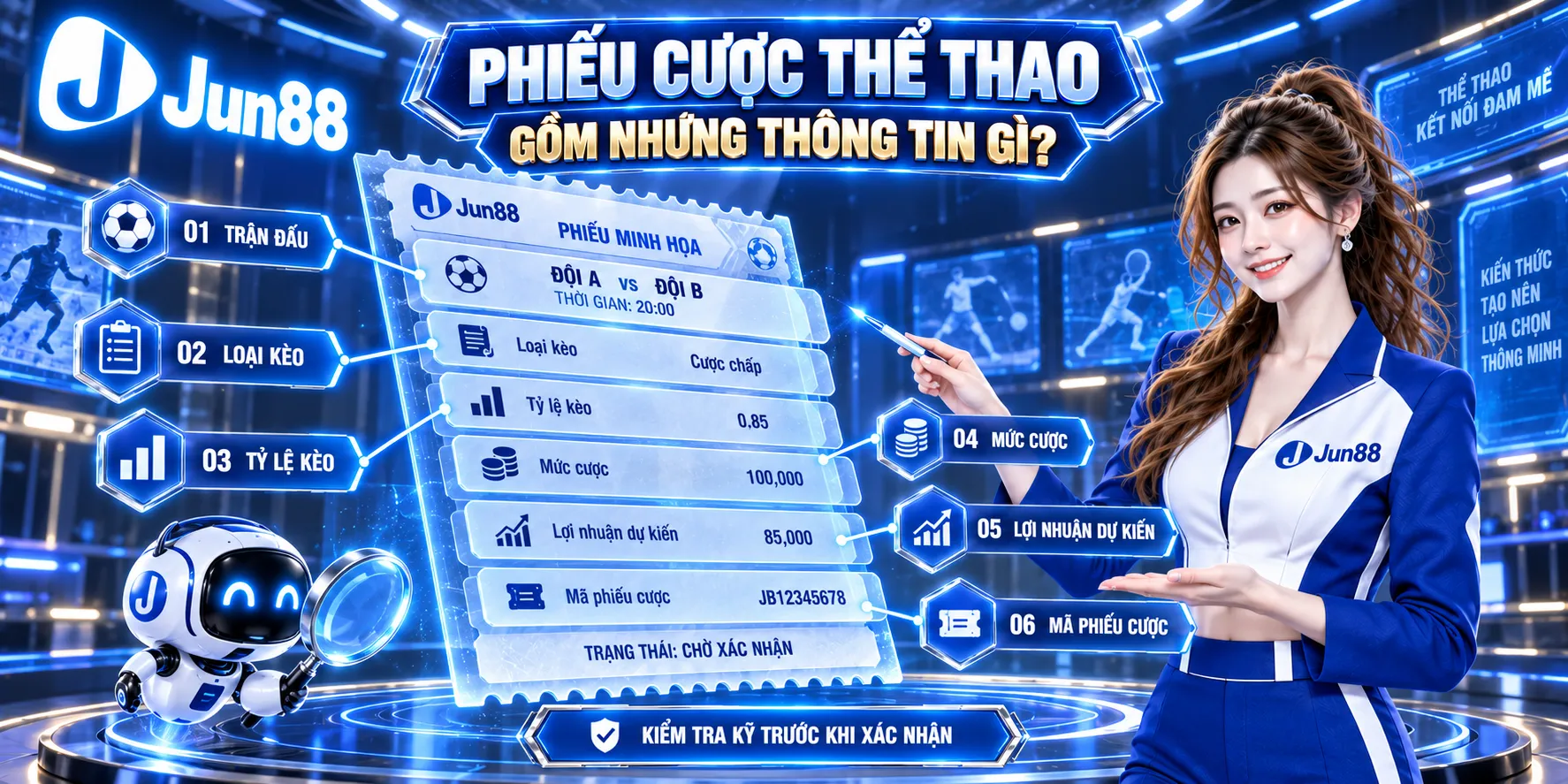 Phiếu Cược Thể Thao Gồm Những Thông Tin Gì?