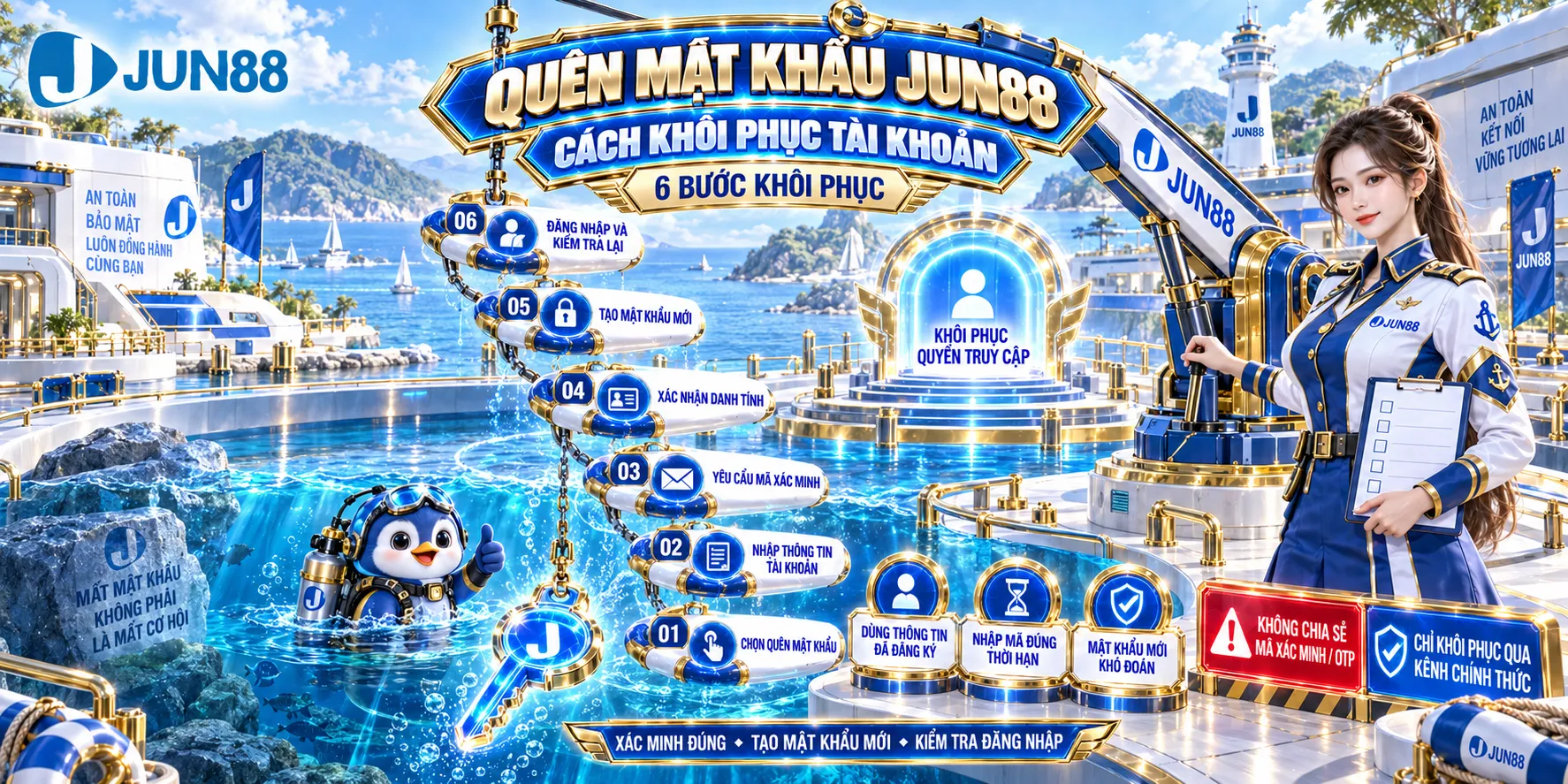 Quên Mật Khẩu JUN88