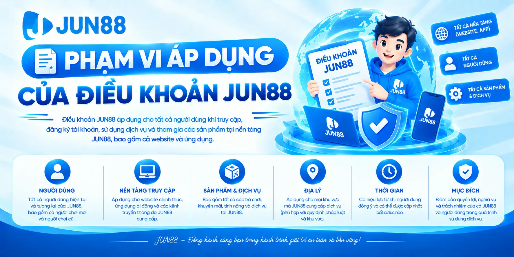 Phạm vi áp dụng của điều khoản JUN88